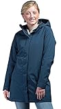 mit recyceltem Polyester Tatonka Kjell Womens Hooded Coat, 36/36 Damen, dark navy