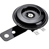 Color : Negro AUTOZOCO Bocina electrica impermeable universal de la moto 6V 110dB