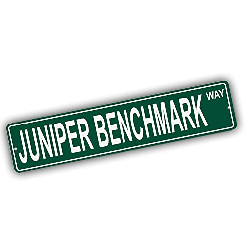 Brotherhood Aluminum Street Sign for Juniper Benchmark - Nevada Wall Decor