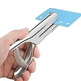 MROCO Hole Punch 1/4' Puncher, Handheld Single Hole Puncher for Crafts and Paper, Heavy Duty Punch for Paper Cards Plastic Cardboard