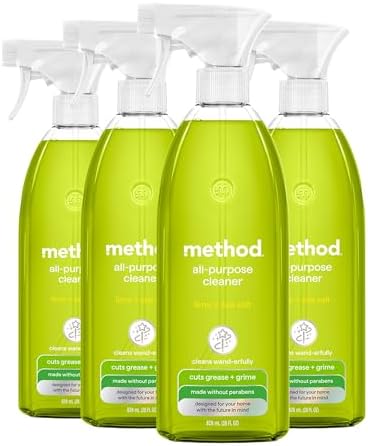Method All-Purpose Cleaner Spray, Lime + Sea Salt, Perfect for Mo...