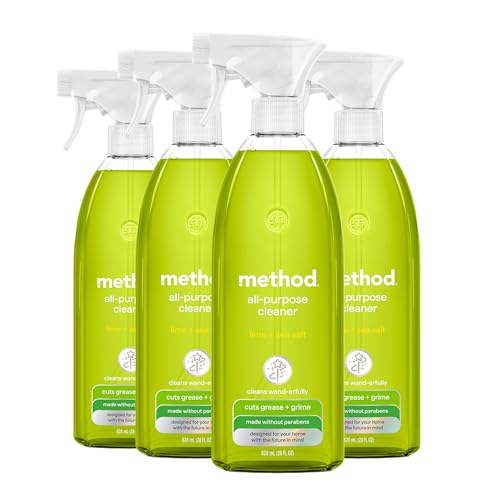 Method All-Purpose Cleaner Spray Lime + Sea Salt (Pack of 4)