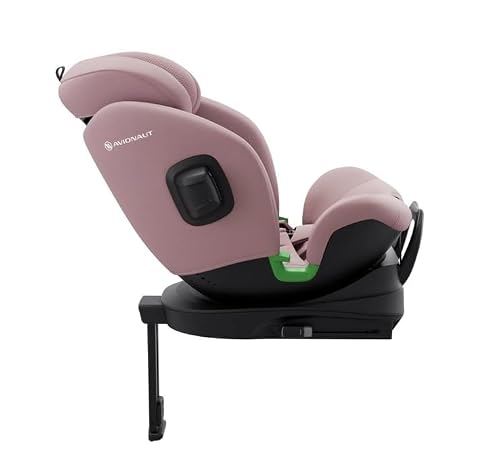 Seggiolino Auto Avionaut Stardust 360° Reboarder i-Size (61–150 cm) | RWF fino a 125 cm/21 kg, girevole e reclinabile, traspirante – dalla nascita fino a 12 anni (Pink) - 11