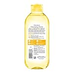 Garnier Micellar Water with Vitamin C, Facial Cleanser & Makeup Remover, Brightening & Hydrating, For All Skin Types, Vegan, Cruelty Free, 13.5 Fl Oz (400mL), 1 Count - Image 2