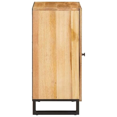 Buffet en bois de mangue massif marron - Petit meuble de rangement