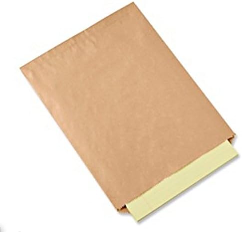 Miniatura 2 de A1BakerySupplies - Bolsas de papel kraft planas para mercancías, 100 unidades