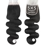 Misoun 5×5 Transparent HD Lace Closure