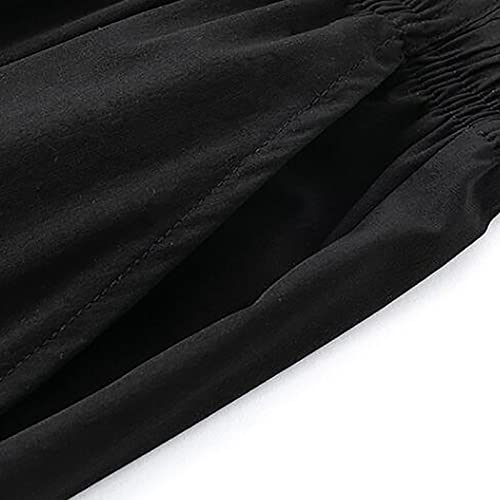 Cargo Work Pants for Men Hiking Elastic Waist Sweatpants Mens Lightweight Straight Golf Quick Dry Waterproof2