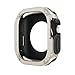 OBAEHH 2 in 1 Case for Apple Watch Series 8/7/SE/6/5/4 Ultra 41mm 45mm 40mm 44mm 49mm TPU PC Shockproof Protector Bumper for iwatch(Red,Ultra 49mm)