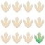 10pcs Unfinished Wood Hockey Stick Blanks For DIY Crafts | Laser-Cut Wood Slices For Painting, Decor, And Projects | 5.7x1.7 Inch