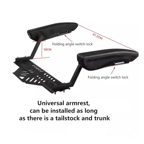 Reposabrazos de seguridad para motocicleta con anclaje universal 2