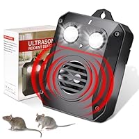 MEKEET Marderschreck Auto, Ultraschall Marderabwehr Marderschreck Mit Blitzlicht Im Motorraum 12V Autobatterie & AA-Batterie & USB Marderschutz für Auto, Garten, Haus, Dachboden Gegen Marder Mäuse