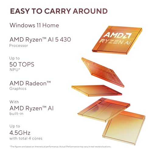 Image of ASUS Zenbook 14 (2026),Smartchoice,AMD Ryzen AI 5 430,AMD Radeon iGPU,16GB RAM,1TB SSD,Touchscreen,FHD+ OLED,14 inch(35.5 cm),Win 11,M365 Basic(1Y),Office 2024,Black,1.28 kg, UM3406GA-QL119WS,Co-pilot+ PC