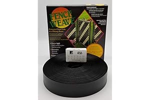 Brand Fence Weave 250' Roll — Durable and American-Made Black Fencing