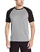 Teal Cove Men's Baseball Short Sleeve Swim Tee with 20+ Upf Protection