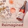 Thomson & Scott Noughty Sparkling Rosé, Alcohol Free, Dealcoholized Non Alcoholic Wine, Light Body, Medium Sweetness, Low Acidity, Organic, Low-Sugar, Halal, 0% ABV, 750ml Bottle, 2 Pack #4