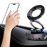 ANKDELL 車 スマホホルダー マグネット 【令和7年NEWモデル/超強磁力】 スマホ マグネット 真空ゲル吸盤+超強力N55磁石 折りたたみ式 高級アルミ合金製 片手操作 360度回転 自由調節 安定性 取り付け簡単 iPhone&Android 全機種対応 日本語説明書付き （ローズゴールド）