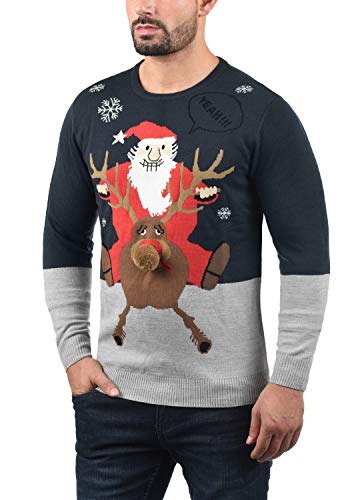 Weihnachtspullover für Herren von BLEND mit Rudolph Design