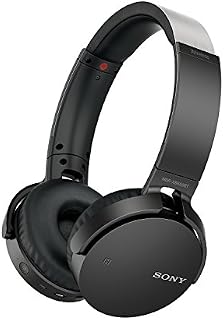 Sony MDR-XB650BT/B Extra Bass Bluetooth NFC Wireless Headphones - Black (Renewed)