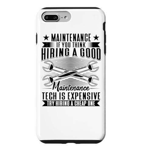Hiring A Good Maintenance Tech Is Expensive �T�[�r�X�Z�p�� �X�}�z�P�[�X iPhone 7 Plus/8 Plus �p