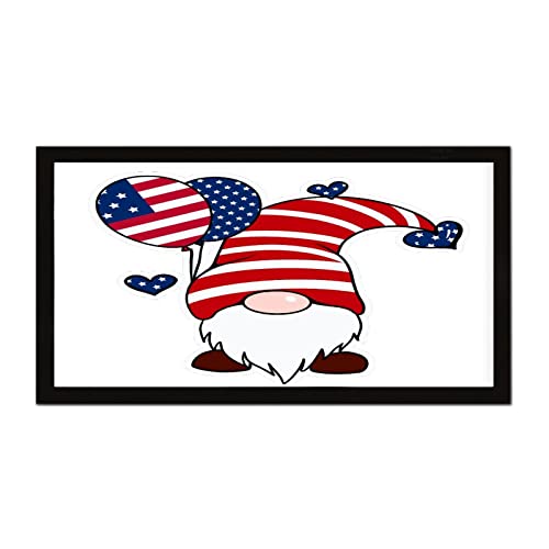Nain de motivation cadre bois 4th of July pour mur vide
