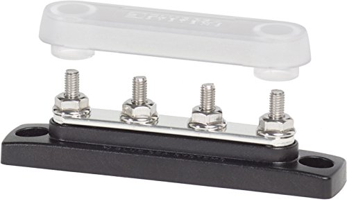 Blue Sea Systems 2315 100 Amp Mini BusBar with 4 studs and a cover #1