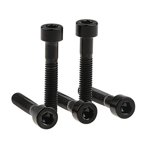 Boulons M6 x 35 mm titane contre la rouille du casque de vélo
