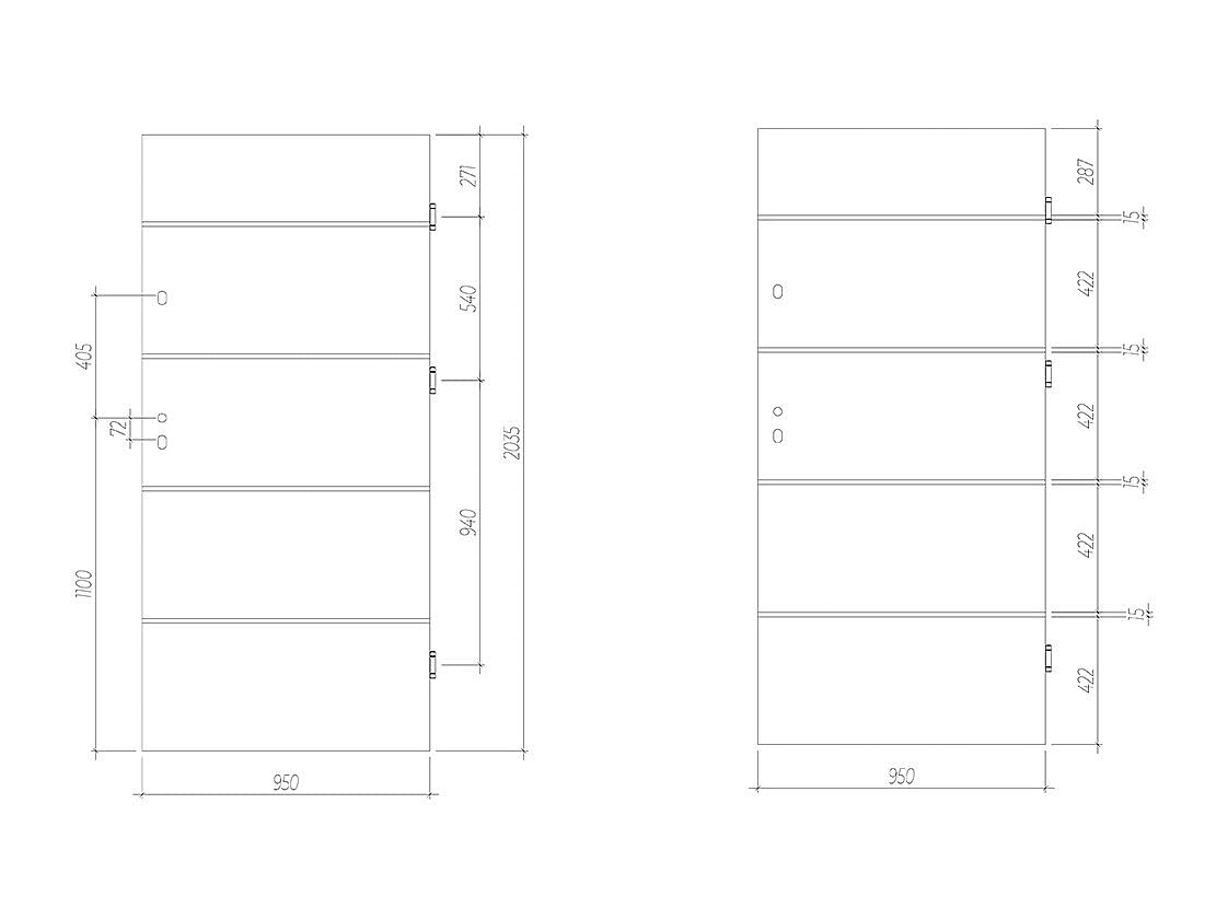 Venta-unica - Puerta de entrada de acero y inox Alt. 207 x Ancho 100 cm efecto roble - abre a la derecha - NAXARA