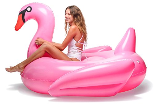 Boia Inflável Gigante - Flamingo (2, 180x180x100 cm.)
