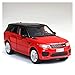 MAQINA per Range Rover 1:32 Simulazione Modello Auto Pressofusione Range Rover Giocattolo Sportiva Suono Luce Regalo Bambini (Colore : Rosso)