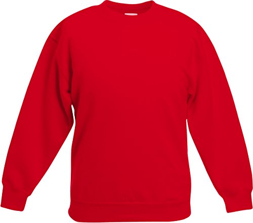 Kids Set-In Sweatshirt 140 (9-11),Red