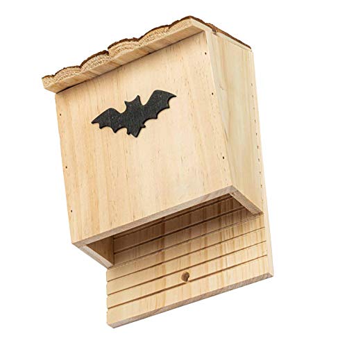Skojig Bat box made of pine wood, fully assembled & untreated, bat house, bat cave, bat nest box - Image 10