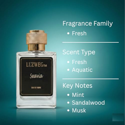 Image of Seavia 50 ml Luxury Perfume (Fresh & Aquatic) | Long Lasting Aquatic Unisex EDP | Premium Fresh Fragrance for Men & Women | Strong Everyday Signature Scent | Ideal Gift Option