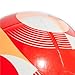 adidas Unisex-Adult Olympics Club Soccer Ball, White/Orange/Solar Red, 4