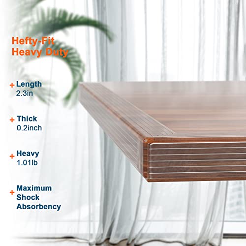 Image of HOMREALM Baby Proofing16.4ft Long (2.75 inch Wide) Corner Guards Furniture Corner & Edge Safety Bumpers Corner Covers Protectors Baby Proof Bumper & Cushion to Cover Sharp Furniture & Table Edges