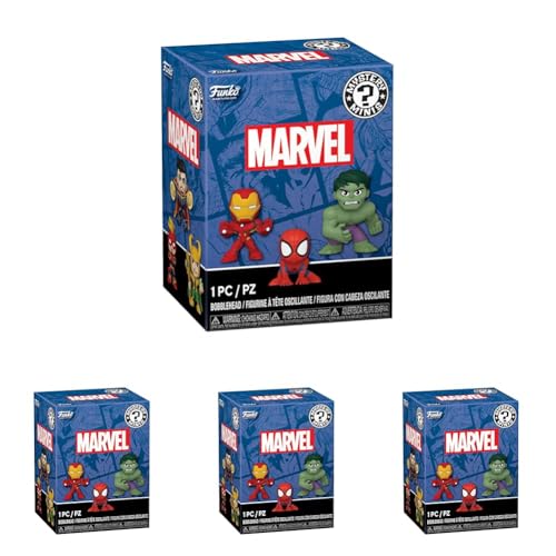 Funko Mystery Mini - Marvel NC - 1 of 12 to Collect - 1 of 12 to Collect - Styles Vary - Marvel Comics- Mini-Figurine en Vinyle à Collectionner - Idée de...