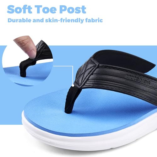 Image of WateLves Girls Flip Flops Non-Slip Casual Thong Sandals Summer Sandal Shoes for Beach Swim Pool (Little Kid /Big Kid)