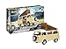 Revell 07676 Volkswagen T2 Camper (easy-click) Model Kit 1:24 Scale 07676-Kit modello, scala, Colore Non Laccato