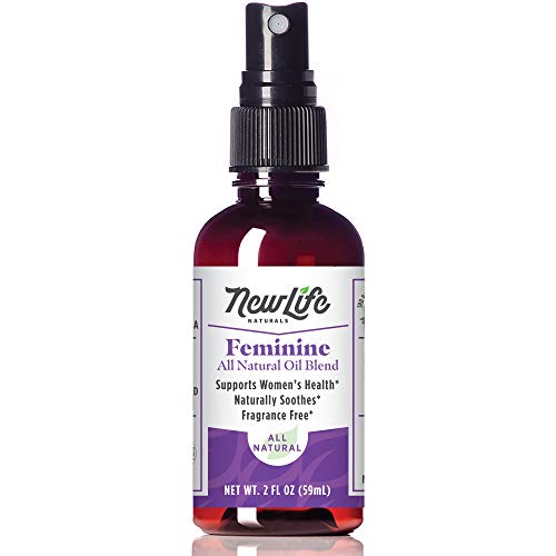 NewLife Naturals Intimate Feminine Spray: All Natural Vaginal Spray with Essential Oils - PH Balance - Yeast Infection - BV Symptom - Made in USA, 2 Ounces