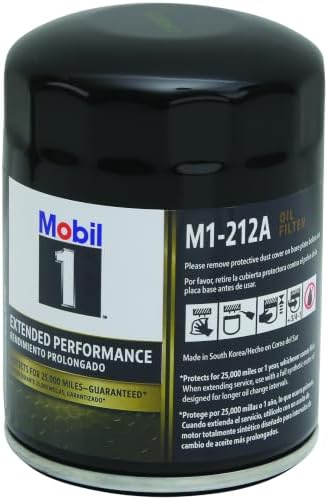 Mobil M1-212A 확장 성능 오일 필터 1개, 1팩 — 사진 2