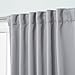 Best Home Fashion Basic Thermal Insulated Blackout Curtains - Back Tab/Rod Pocket - Grey - 52