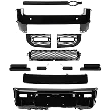 LQI Front and Rear Bumper Cover Guard Skid Lip Kit Compatible with Land Rover Defender 90 110 130 2020-2024