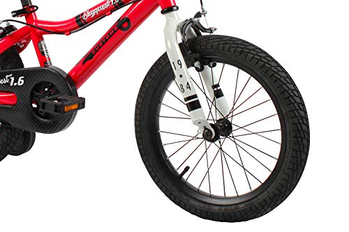 Duzy Customs 12’’ Red Kids Bike With Five Minute Quick Assembly #TOP1