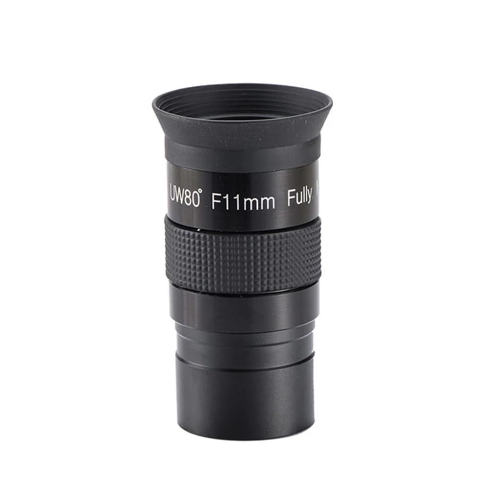 Ocular ultra gran angular 1.25 pulgadas F11mm con lente de vidrio óptico de 80 grados 6