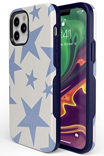 Casely Iphone 11 Pro Case | Stars Align | Blue & White Stars Case #TOP4