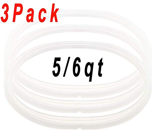 Sealing Ring Silicone Sealing Ring For Electric Pressure Cooker 5 Or 6 Quart (3 Pack) #TOP5