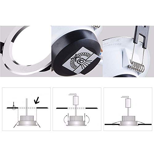 Downlights LED 3W para techos con poco espacio y pasillos oscuros 2