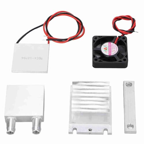 12v peltier cooler kit thermoelectric peltier cooler refrigeration cooling fan system heatsink diy kit for pet bed cooling flat cooling test bench carton pantry wine cellar
