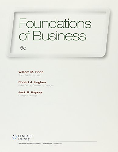 Bundle: Foundations of Business, Loose-Leaf Ver... 1337494801 Book Cover