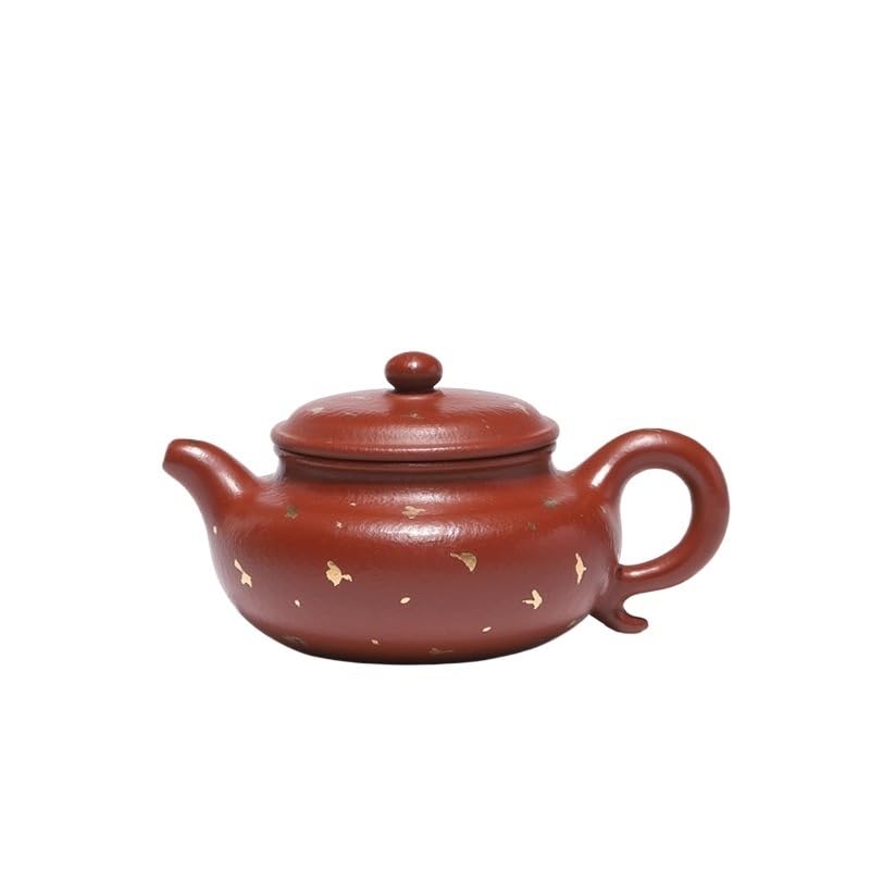 Tetera Infusiones Teteras de arcilla púrpura antiguas de 200ml, tetera hecha a mano, tetera de barro Ore Zhu con colador, juego de té Zisha, tetera china Teapot